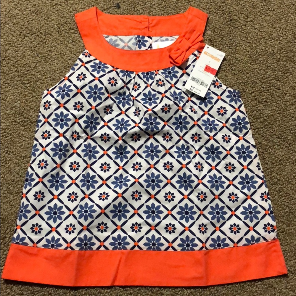 NWT GYMBOREE Tank Top for girls. Size 7.